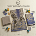 SA Closet Premium Unstitched Lawn Collection – 3 Piece Suit