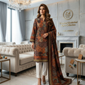 SA Closet Premium Unstitched Lawn Collection – 3 Piece Suit