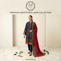SA Closet Premium Unstitched Lawn Collection – 3 Piece Suit